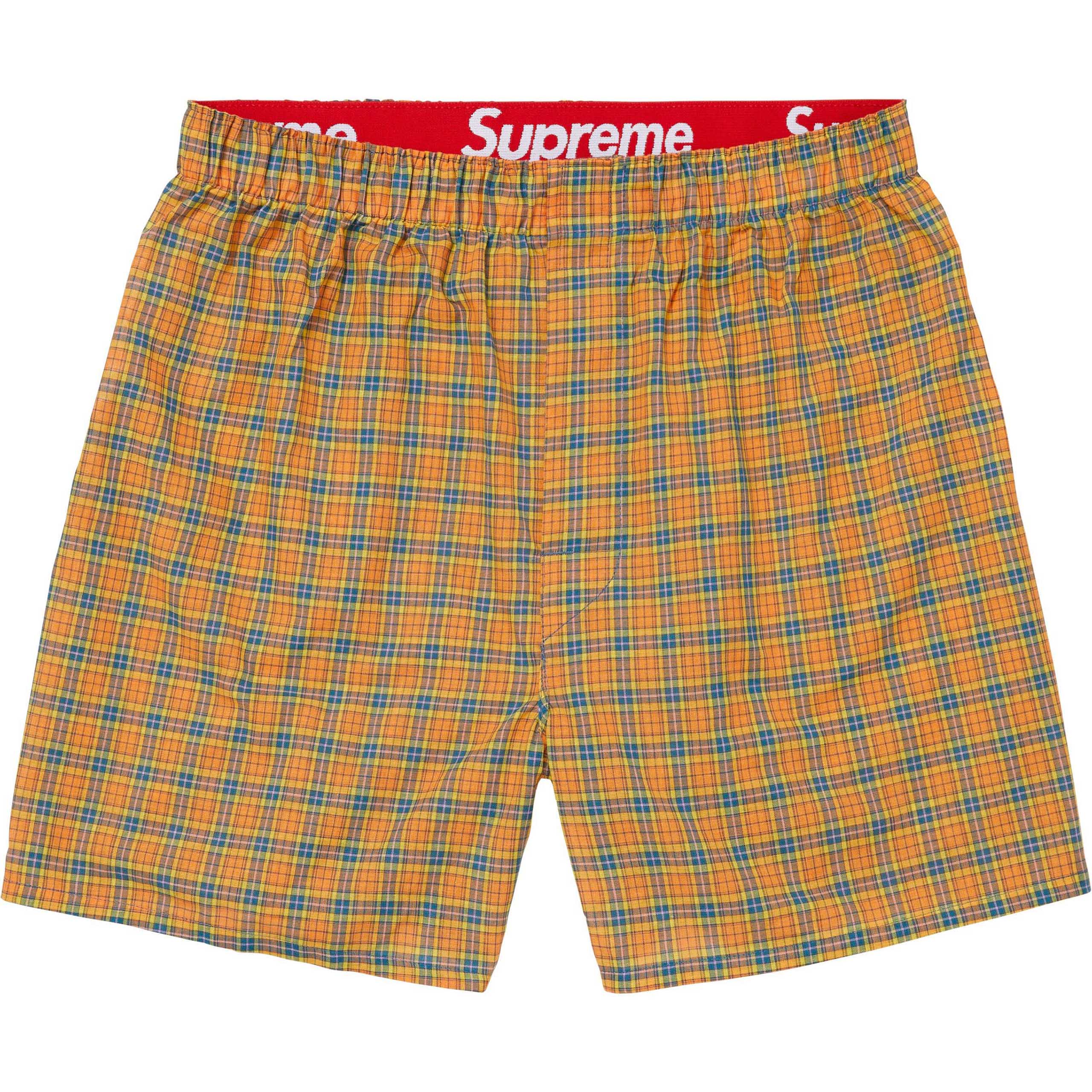 Supreme®/Hanes® Plaid Boxers (4 Pack) view 4